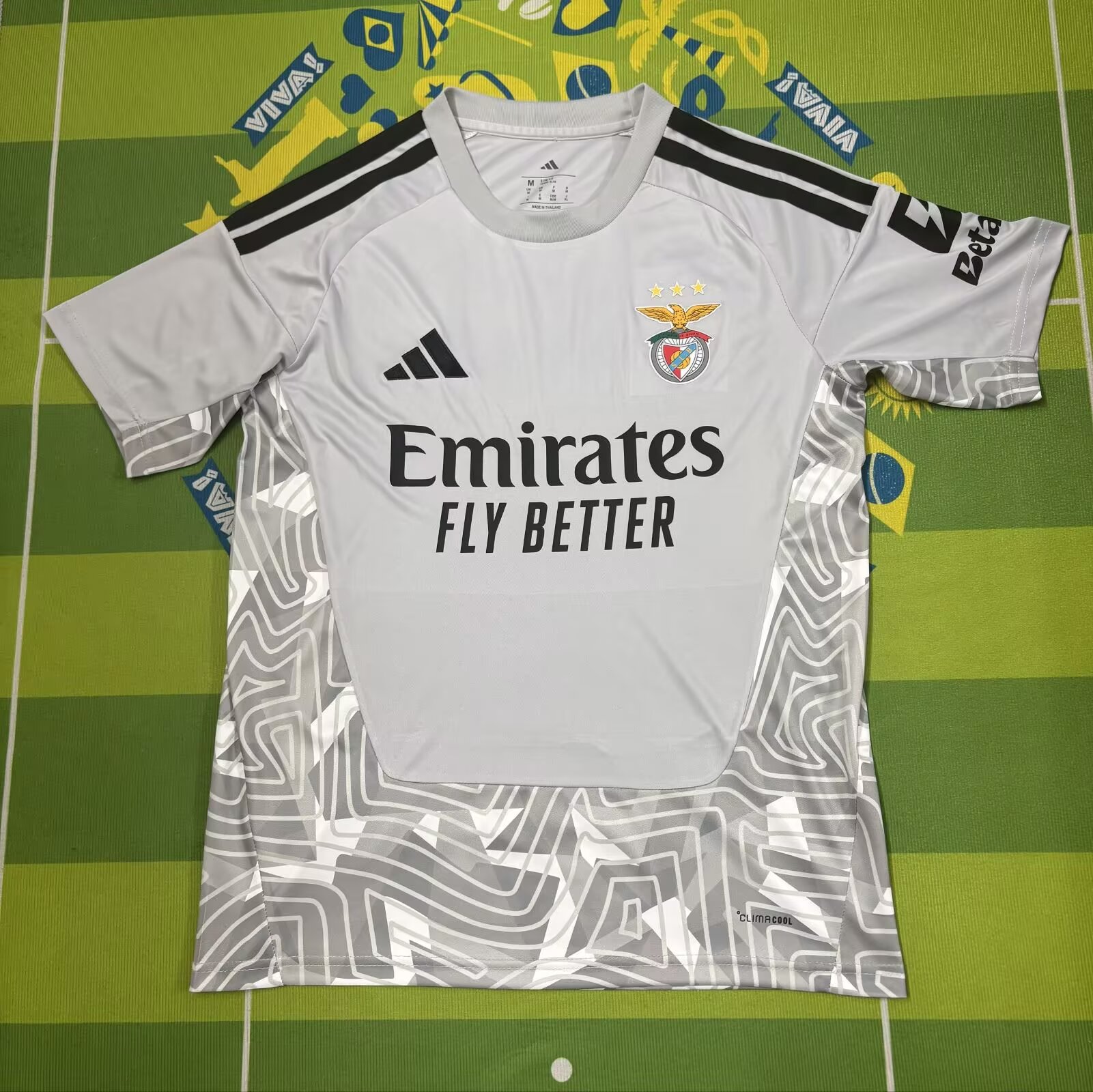 AAA Quality Benfica 26/27 GK Grey Soccer Jersey